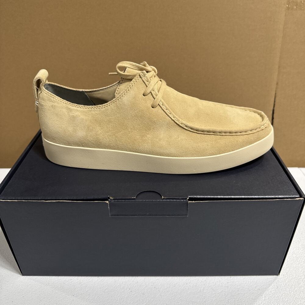 Everlane Desert Shoe Beige Suede Lace Shoes Mens 12 Low Top Loafers Minimalist